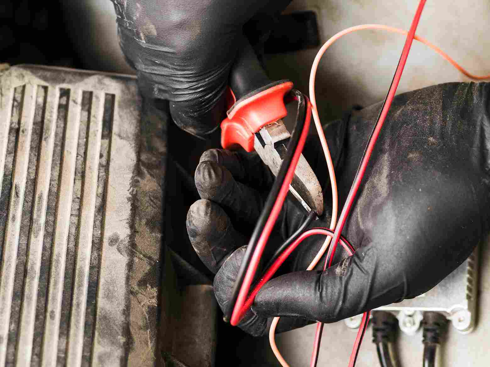 New wiring with casing (per 5m)