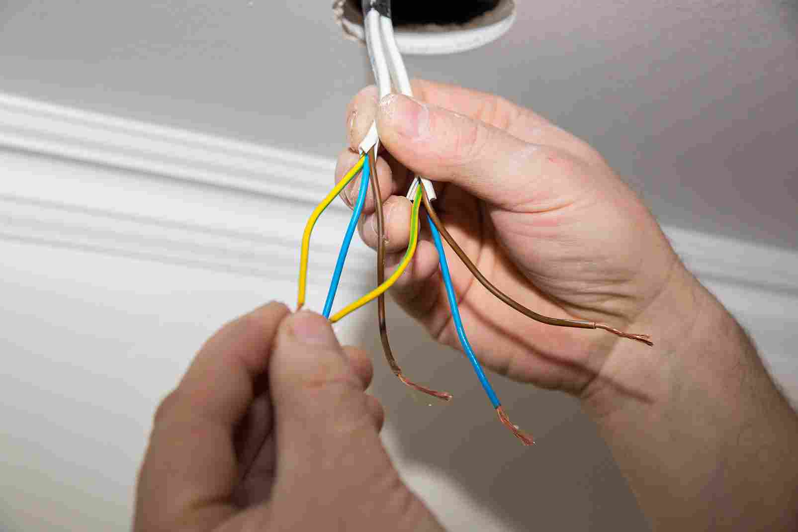 New wiring without casing (per 5m)