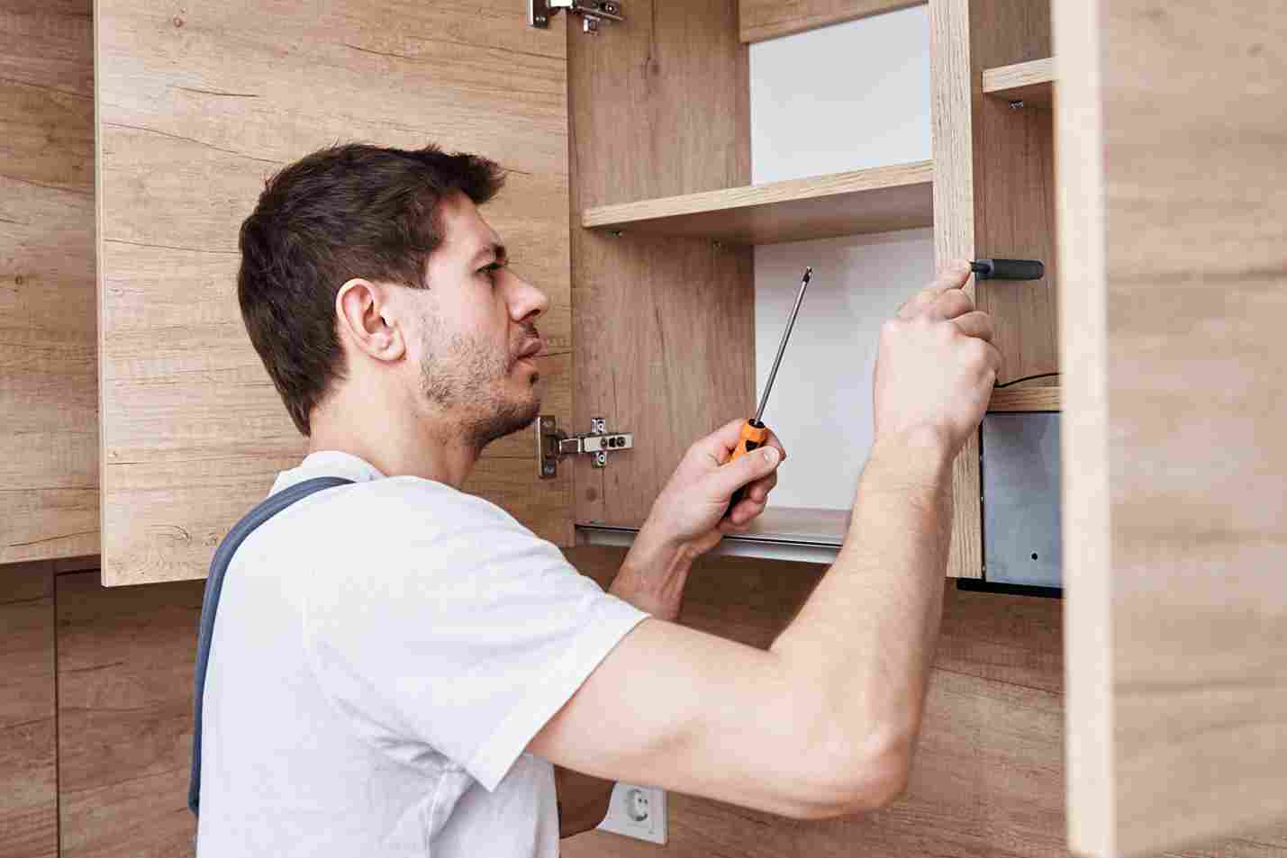 Cupboard hinge service (up to two)