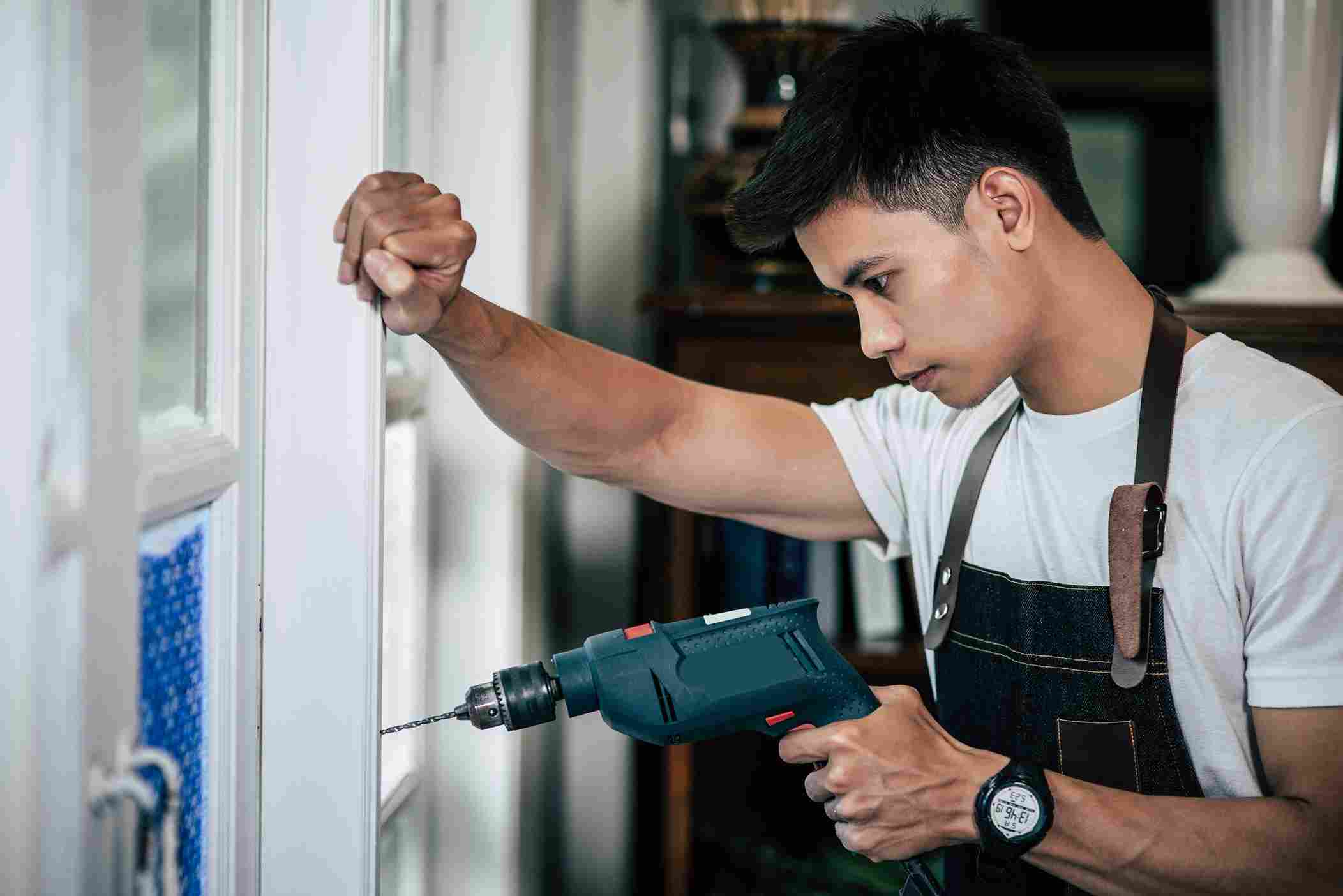 Wooden sliding door Recondition
