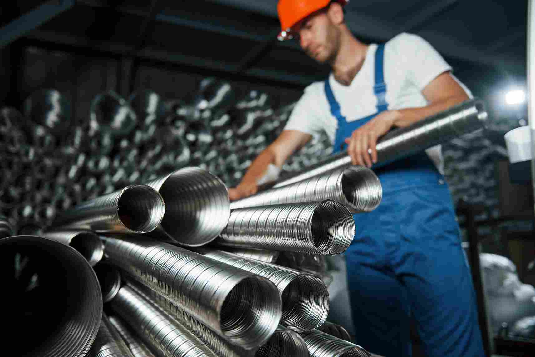 Aluminum or steel works