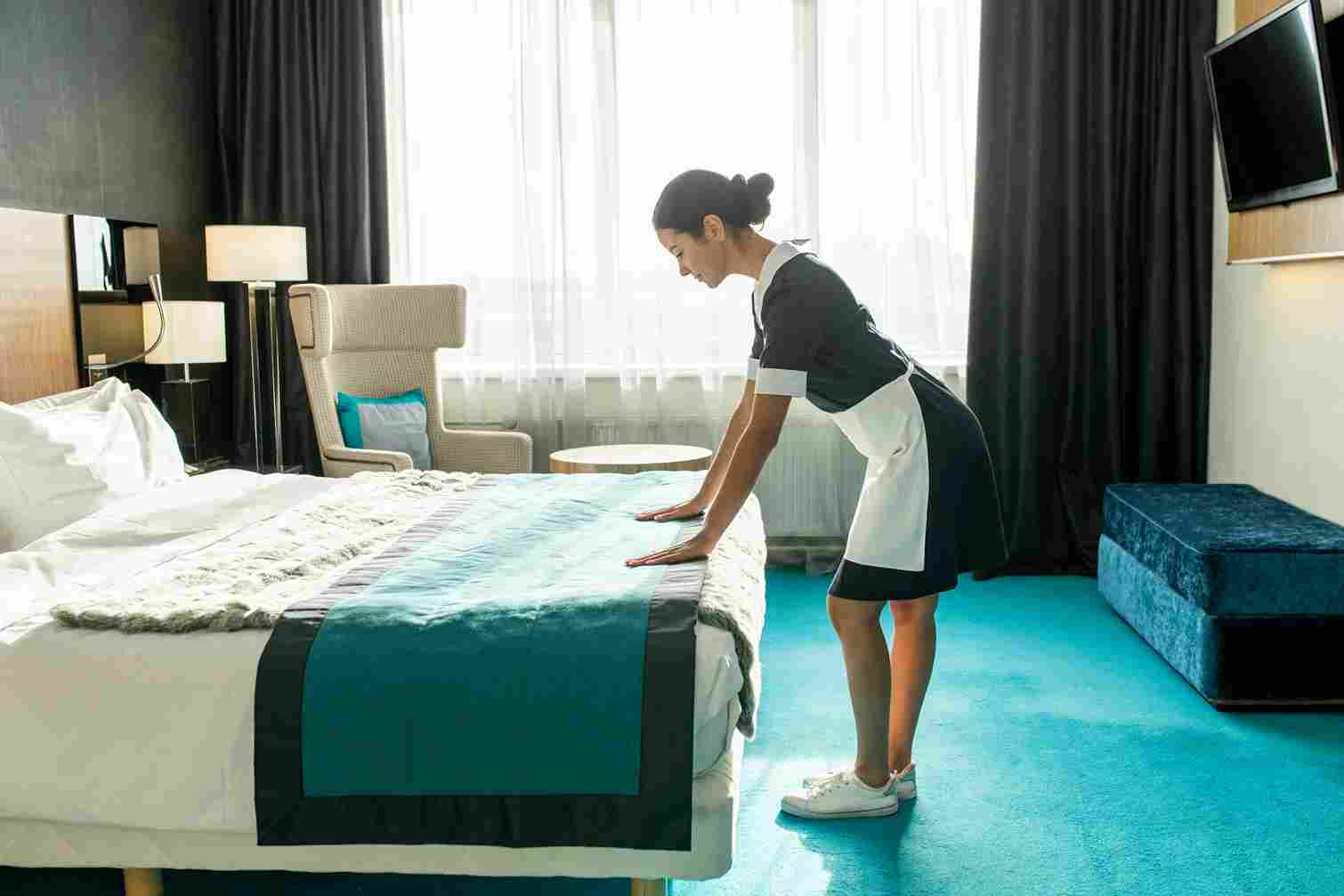 Furnished Bedroom Cleaning
