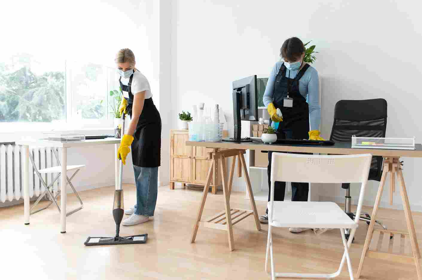 Househelp room cleaning