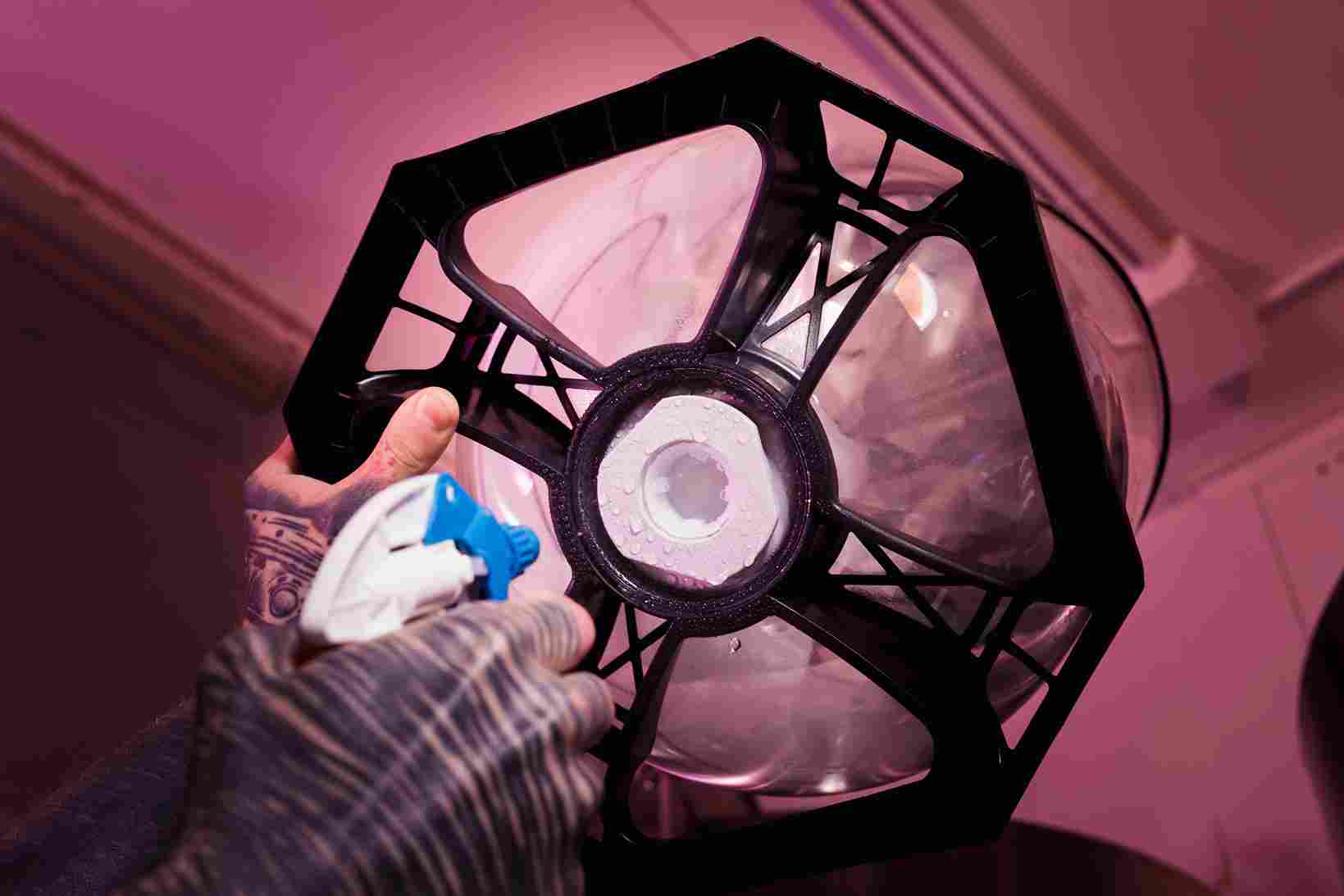 Exhaust fan cleaning